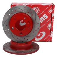 24010901231SE-SET-MS - TARCZE HAMULCOWE "MS" SPORT-EXTREME 2 szt. tył L/P AUDI A1, A2, A3, TT, SEAT CORDOBA, IBIZA IV, IBIZ