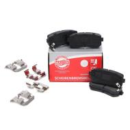 13046057802N-SET-MS - KLOCKI HAMULCOWE "MS" PREMIUM tył HYUNDAI ACCENT III, I20, I30, I30 CW, IX35, SONATA V, SONATA VI, K