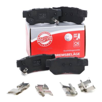 13046058332N-SET-MS - KLOCKI HAMULCOWE "MS" PREMIUM tył HYUNDAI ELANTRA, GETZ, GRANDEUR, HIGHWAY, MATRIX, SANTA FÉ I, SONA