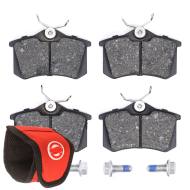 13046028202N-SET-MSM - KLOCKI HAMULCOWE "MS" W PROMOCJI Z OPASKĄ MAGNETYCZNĄ PREMIUM tył AUDI A1, A3, A4, A6, A8, TT, CITRO