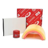 450001292 - ZESTAW FILTRÓW "MS" OPEL Astra G 1.4-2.0, Zafira A 1.6-1.8 16V