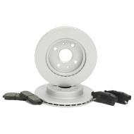 201701071 - ZESTAW TARCZ I KLOCKÓW HAMULCOWYCH PRZÓD