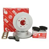 201801380 - ZESTAW TARCZ I KLOCKÓW HAMULCOWYCH PRZÓD