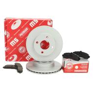 201801390 - ZESTAW TARCZ I KLOCKÓW HAMULCOWYCH PRZÓD