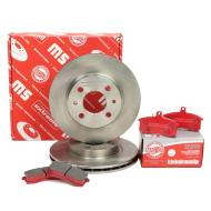 201301350 - ZESTAW TARCZ I KLOCKÓW HAMULCOWYCH PRZÓD LADA 110, 111,112