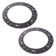 186212704210-SET-MS - OKŁADZINY TARCZY SPRZĘGŁA 180mm kpl =2 szt + nity "MS"