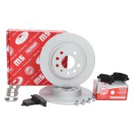 201103390 - ZESTAW TARCZ I KLOCKÓW HAMULCOWYCH TYŁ OPEL ASTRA H, ASTRA H GTC, ZAFIRA B