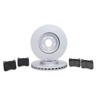 202801880 - ZESTAW TARCZ I KLOCKÓW HAMULCOWYCH PRZÓD