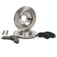 202802510 - ZESTAW TARCZ I KLOCKÓW HAMULCOWYCH PRZÓD