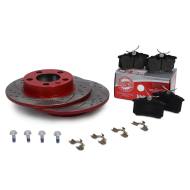 200921230 - ZESTAW TARCZ I KLOCKÓW HAMULCOWYCH SPORT-EXTREME TYŁ AUDI,SKODA, VW