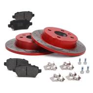 201022510 - ZESTAW TARCZ I KLOCKÓW HAMULCOWYCH SPORT-EXTREME TYŁ OPEL ASTRA G (T98), (F35), (F70), ASTRA H (A04)