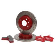 201221250 - ZESTAW TARCZ I KLOCKÓW HAMULCOWYCH SPORT-EXTREME PRZÓD LADA, SAMARA 201201250