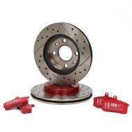 201321350 - ZESTAW TARCZ I KLOCKÓW HAMULCOWYCH SPORT-EXTREME PRZÓD LADA 110, 111,112