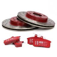 201321350 - ZESTAW TARCZ I KLOCKÓW HAMULCOWYCH SPORT-EXTREME PRZÓD LADA 110, 111,112