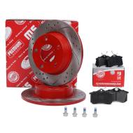 201022600 - ZESTAW TARCZ I KLOCKÓW HAMULCOWYCH SPORT-EXTREME TYŁ AUDIA6, ALLROAD 1.8-3.0 02.97-08.05