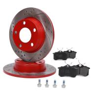 201022600 - ZESTAW TARCZ I KLOCKÓW HAMULCOWYCH SPORT-EXTREME TYŁ AUDIA6, ALLROAD 1.8-3.0 02.97-08.05