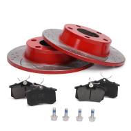 201022600 - ZESTAW TARCZ I KLOCKÓW HAMULCOWYCH SPORT-EXTREME TYŁ AUDIA6, ALLROAD 1.8-3.0 02.97-08.05