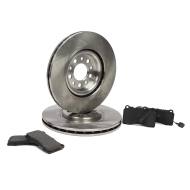 202801911 - ZESTAW TARCZ I KLOCKÓW HAMULCOWYCH PRZÓD ALFA ROMEO