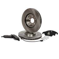 202901020 - ZESTAW TARCZ I KLOCKÓW HAMULCOWYCH PRZÓD AUDI