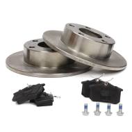 201002580 - ZESTAW TARCZ I KLOCKÓW HAMULCOWYCH TYŁAUDIA6 1.8-3.0 02.97-01.05 [T185]