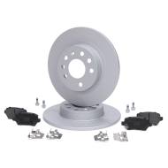 201053390 - ZESTAW TARCZ POKRYTYCH I KLOCKÓW HAMULCOWYCH TYŁ OPEL ASTRA H