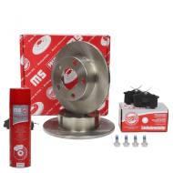 201002580P - ZESTAW TARCZ I KLOCKÓW HAMULCOWYCH TYŁAUDIA6 1.8-3.0 02.97-01.05 [T185] 201002580