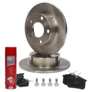 201002580P - ZESTAW TARCZ I KLOCKÓW HAMULCOWYCH TYŁAUDIA6 1.8-3.0 02.97-01.05 [T185] 201002580