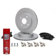 201701070P - ZESTAW TARCZ I KLOCKÓW HAMULCOWYCH PRZÓD 201701070