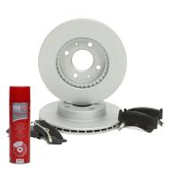 201801170P - ZESTAW TARCZ I KLOCKÓW HAMULCOWYCH PRZÓD 201801170