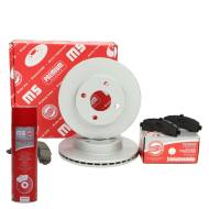 201801390P - ZESTAW TARCZ I KLOCKÓW HAMULCOWYCH PRZÓD 201801390