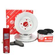 201801510P - ZESTAW TARCZ I KLOCKÓW HAMULCOWYCH PRZÓD 201801510