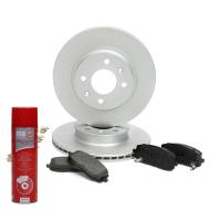 201801510P - ZESTAW TARCZ I KLOCKÓW HAMULCOWYCH PRZÓD 201801510