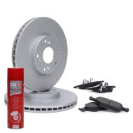 202502110P - ZESTAW TARCZ I KLOCKÓW HAMULCOWYCH PRZÓD 202502110
