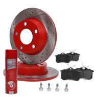 201022600P - ZESTAW TARCZ I KLOCKÓW HAMULCOWYCH SPORT-EXTREME TYŁ AUDIA6, ALLROAD 1.8-3.0 02.97-08.05 201022600
