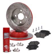 201022510P - ZESTAW TARCZ I KLOCKÓW HAMULCOWYCH SPORT-EXTREME TYŁ OPEL ASTRA G (T98), (F35), (F70), ASTRA H (A04)