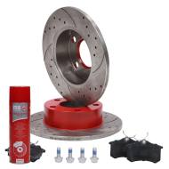 201022580P - ZESTAW TARCZ I KLOCKÓW HAMULCOWYCH SPORT-EXTREME TYŁAUDIA6 1.8-3.0 02.97-01.05 [T185] 201022580