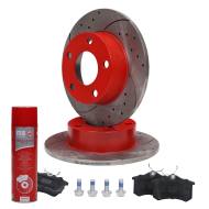 201022580P - ZESTAW TARCZ I KLOCKÓW HAMULCOWYCH SPORT-EXTREME TYŁAUDIA6 1.8-3.0 02.97-01.05 [T185] 201022580