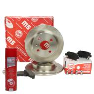 201002510P - ZESTAW TARCZ I KLOCKÓW HAMULCOWYCH TYŁ OPEL ASTRA G (T98), (F35), (F70), ASTRA H (A04),(L70), MERIVA