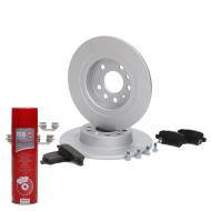 201103390P - ZESTAW TARCZ I KLOCKÓW HAMULCOWYCH TYŁ OPEL ASTRA H, ASTRA H GTC, ZAFIRA B 201103390