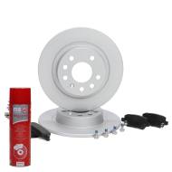 201103390P - ZESTAW TARCZ I KLOCKÓW HAMULCOWYCH TYŁ OPEL ASTRA H, ASTRA H GTC, ZAFIRA B 201103390