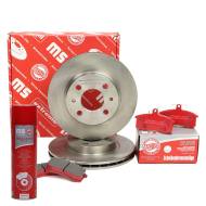 201301350P - ZESTAW TARCZ I KLOCKÓW HAMULCOWYCH PRZÓD LADA 110, 111,112 201301350