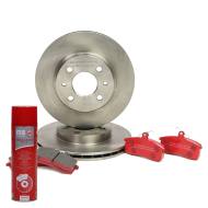 201301350P - ZESTAW TARCZ I KLOCKÓW HAMULCOWYCH PRZÓD LADA 110, 111,112 201301350