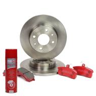 201201250P - ZESTAW TARCZ I KLOCKÓW HAMULCOWYCH PRZÓD LADA, SAMARA 201201250