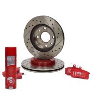 201321350P - ZESTAW TARCZ I KLOCKÓW HAMULCOWYCH SPORT-EXTREME PRZÓD LADA 110, 111,112 201321350