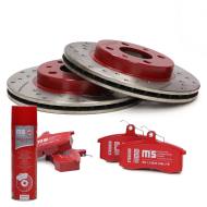 201321350P - ZESTAW TARCZ I KLOCKÓW HAMULCOWYCH SPORT-EXTREME PRZÓD LADA 110, 111,112 201321350