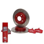 201221250P - ZESTAW TARCZ I KLOCKÓW HAMULCOWYCH SPORT-EXTREME PRZÓD LADA, SAMARA 201201250 201221250