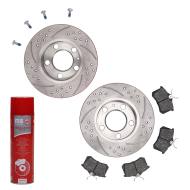 200921232P - ZESTAW TARCZ I KLOCKÓW HAMULCOWYCH SPORT-EXTREME TYŁ AUDI,SKODA, VW 200901231 200921232