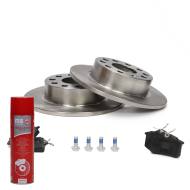 201002773P - ZESTAW TARCZ I KLOCKÓW HAMULCOWYCH TYŁ AUDI, SEAT,SKODA, VW 201002773