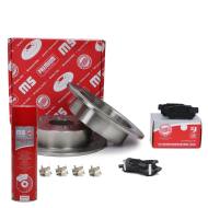 201002861P - ZESTAW TARCZ I KLOCKÓW HAMULCOWYCH TYŁ HYUNDAI SANTA FÉ I, TRAJET, HIGHWAY VAN, TUCSON, KIA SPORTAGE