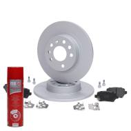 201053390P - ZESTAW TARCZ POKRYTYCH I KLOCKÓW HAMULCOWYCH TYŁ OPEL ASTRA H 201053390